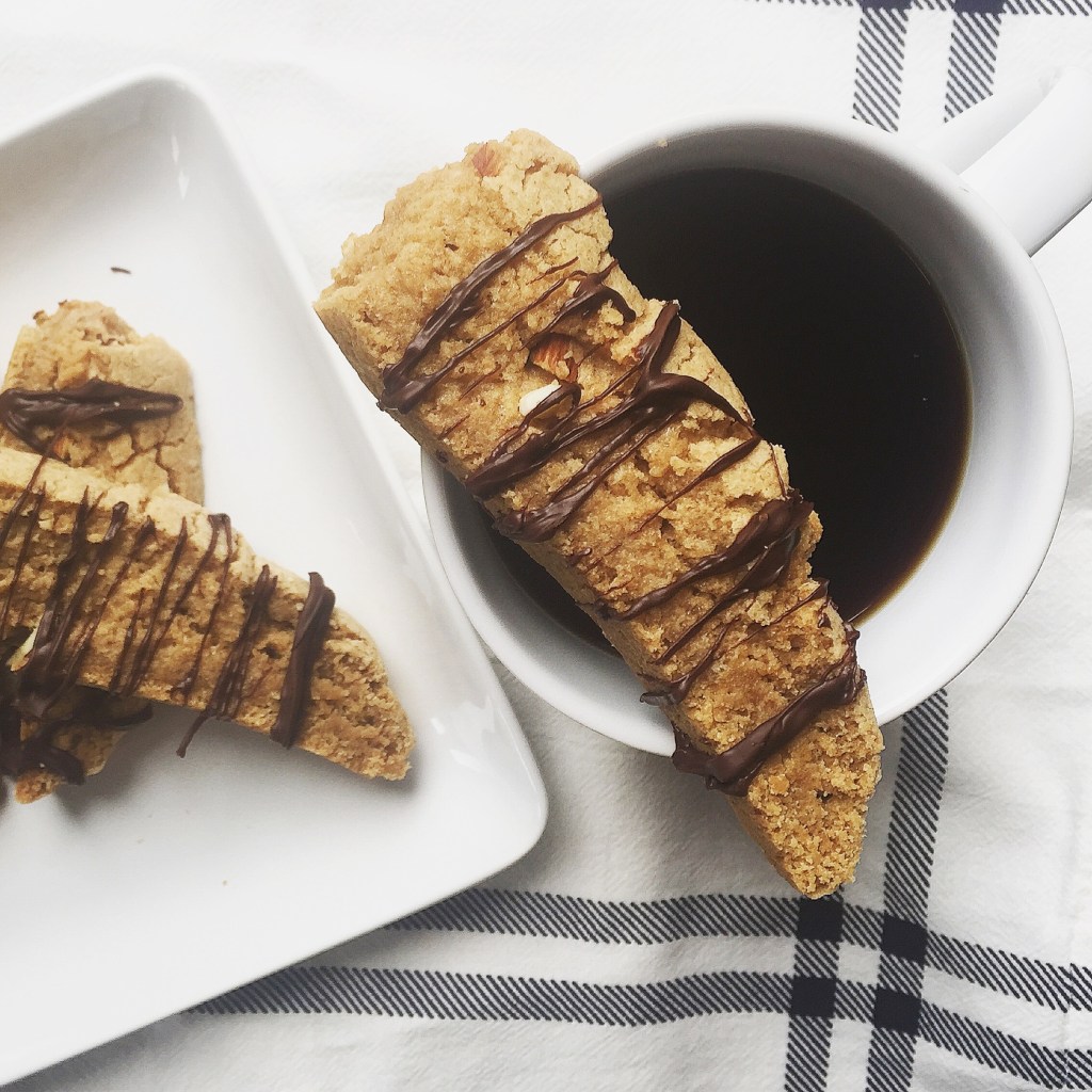 Almond + Cookie Butter Biscotti
